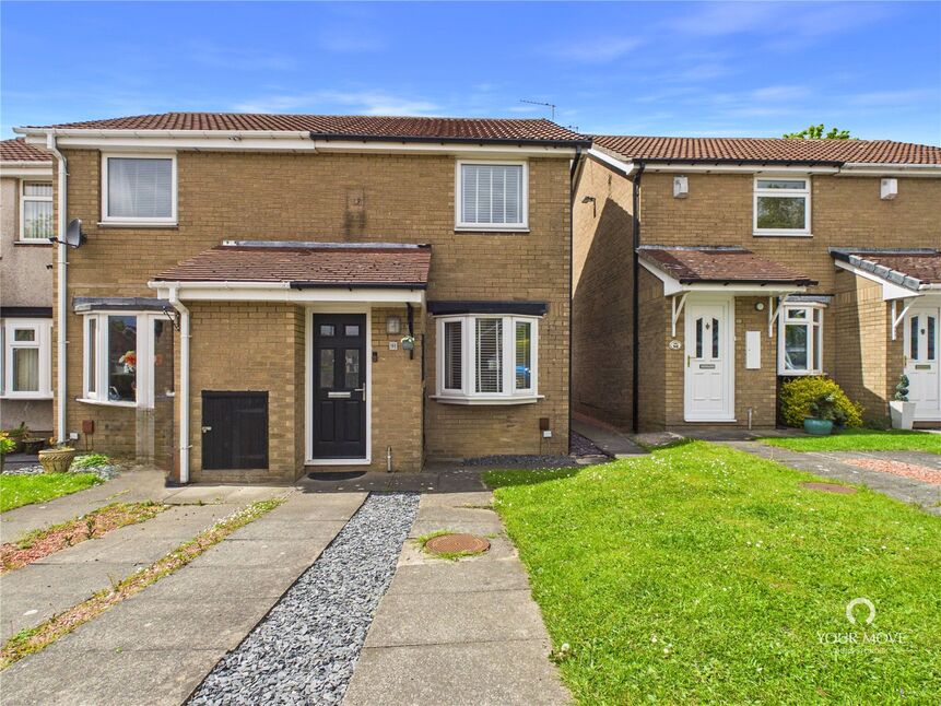 Main image of 2 bedroom Semi Detached House for sale, Rosedale Court, Newcastle upon Tyne, Tyne and Wear, NE5