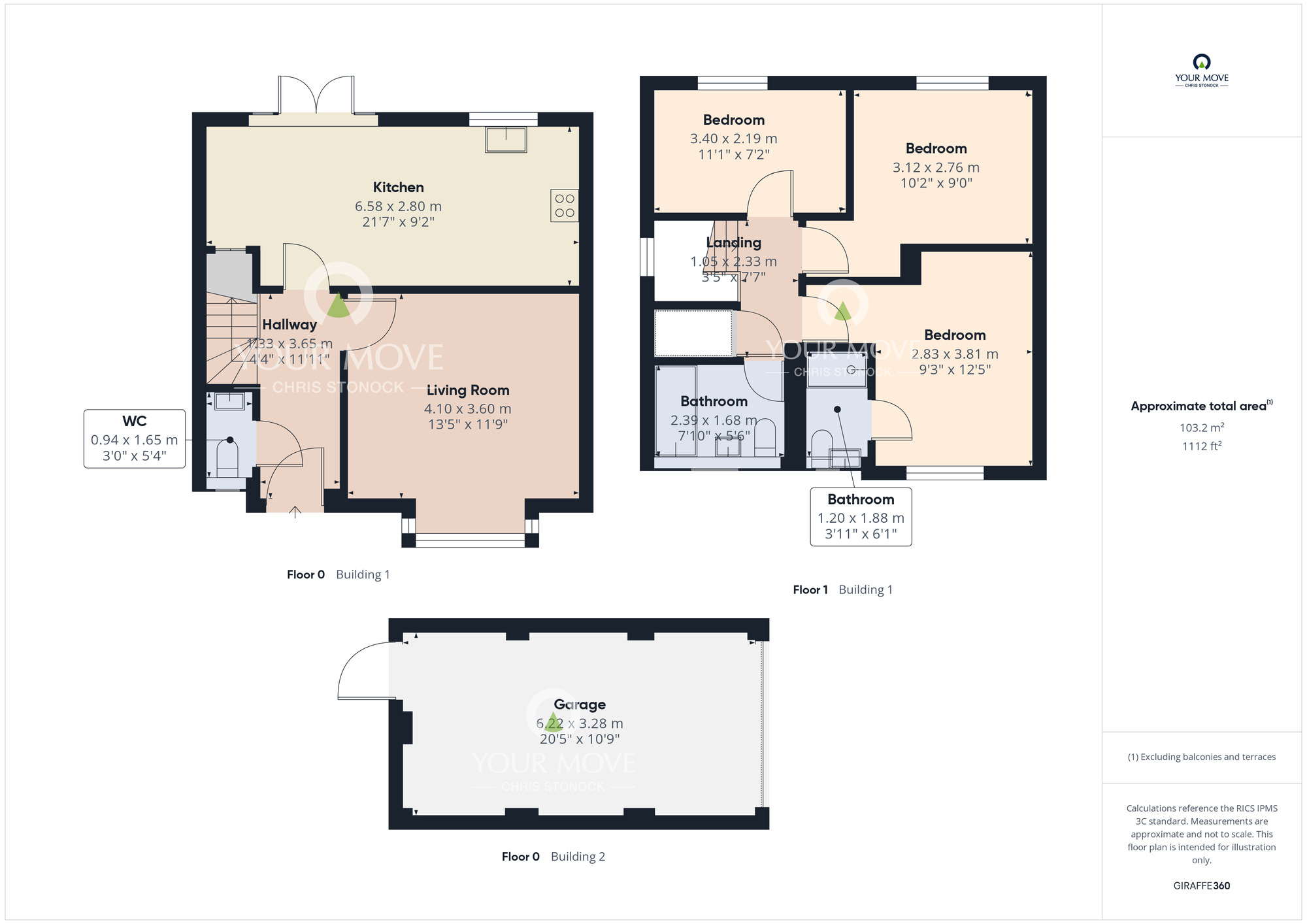 Floorplan of 3 bedroom Detached House for sale, Mallard Way, Newcastle upon Tyne, Tyne and Wear, NE15