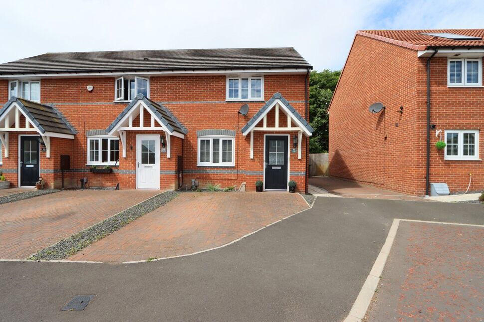Main image of 2 bedroom End Terrace House for sale, Old School Drive, Newcastle upon Tyne, Tyne and Wear, NE15