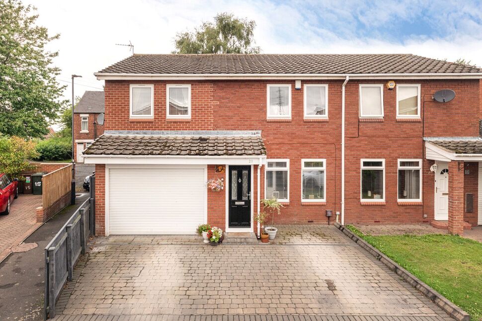 Main image of 4 bedroom Semi Detached House for sale, Nedderton Close, Newcastle upon Tyne, Tyne and Wear, NE5