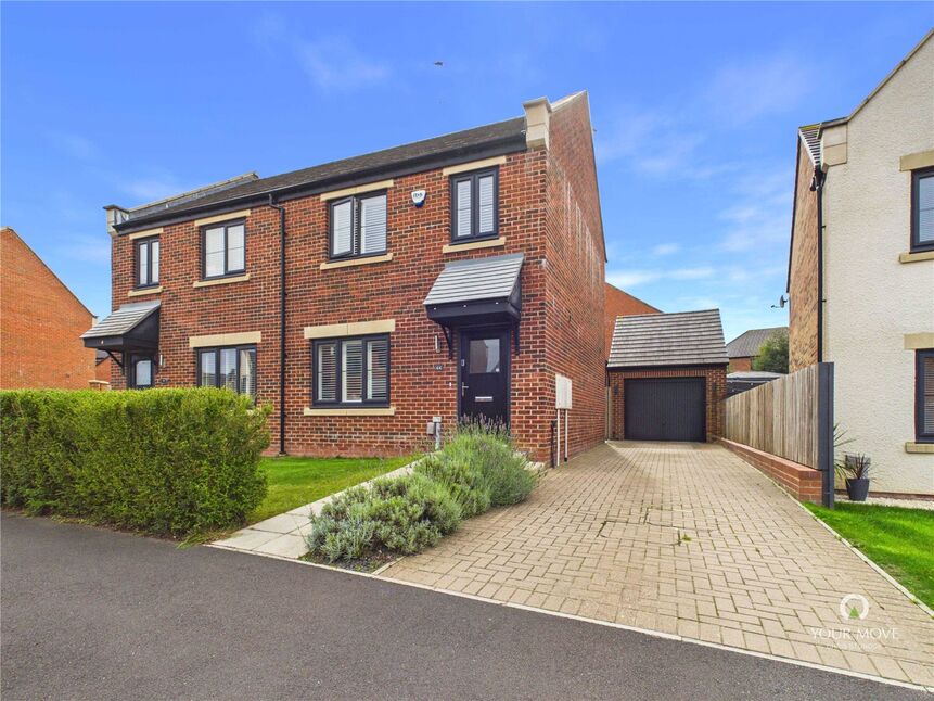 Main image of 3 bedroom Semi Detached House for sale, Broadfield Meadows, Callerton, Tyne and Wear, NE5