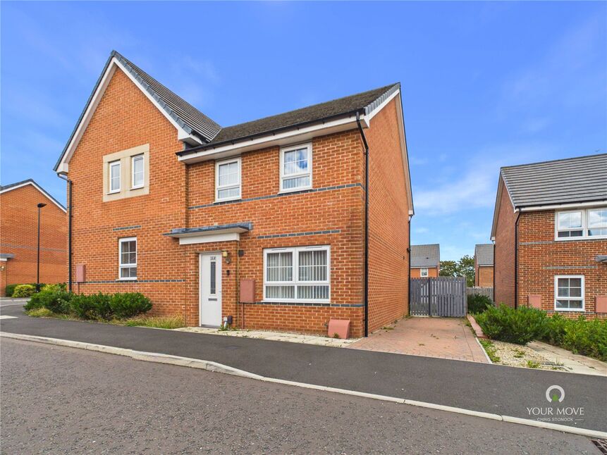 Main image of 3 bedroom Semi Detached House for sale, Magnolia Drive, Newcastle upon Tyne, Tyne and Wear, NE5
