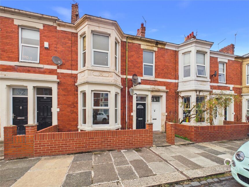 Main image of 6 bedroom Mid Terrace Flat for sale, Glenthorn Road, Newcastle upon Tyne, Tyne and Wear, NE2