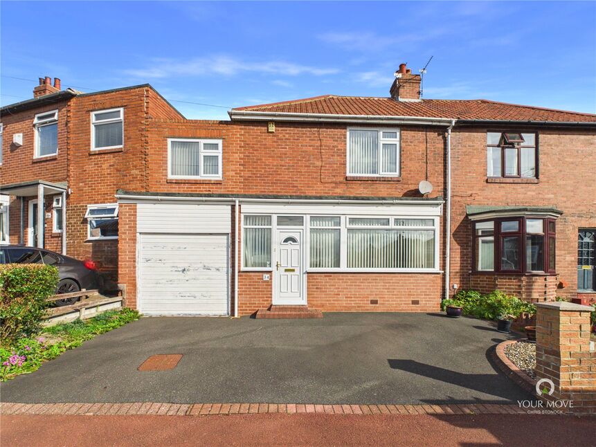 Main image of 3 bedroom Semi Detached House for sale, Turret Road, Newcastle upon Tyne, Tyne and Wear, NE15