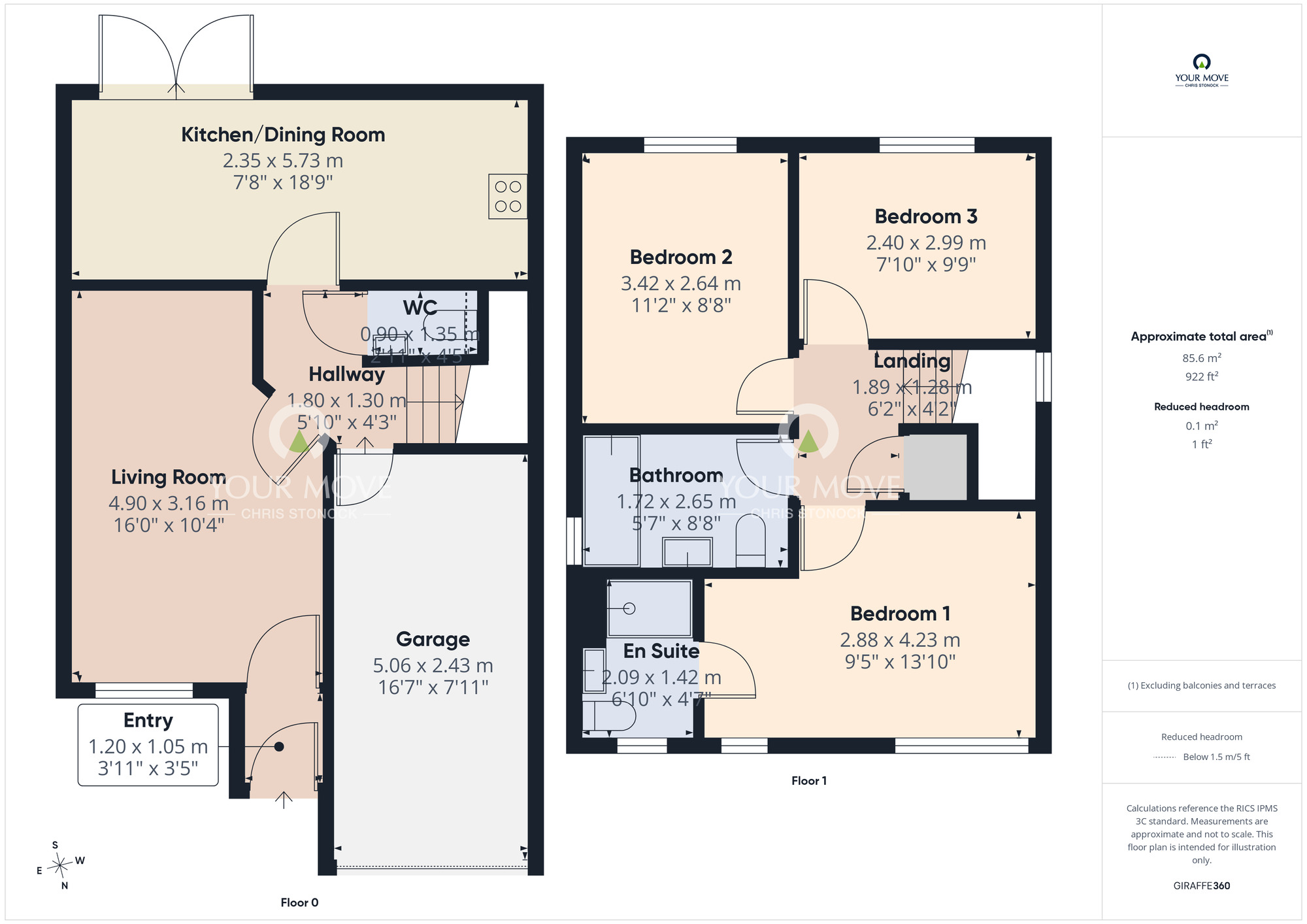 Floorplan of 3 bedroom Detached House for sale, Wheatfield Road, Newcastle upon Tyne, Tyne and Wear, NE5
