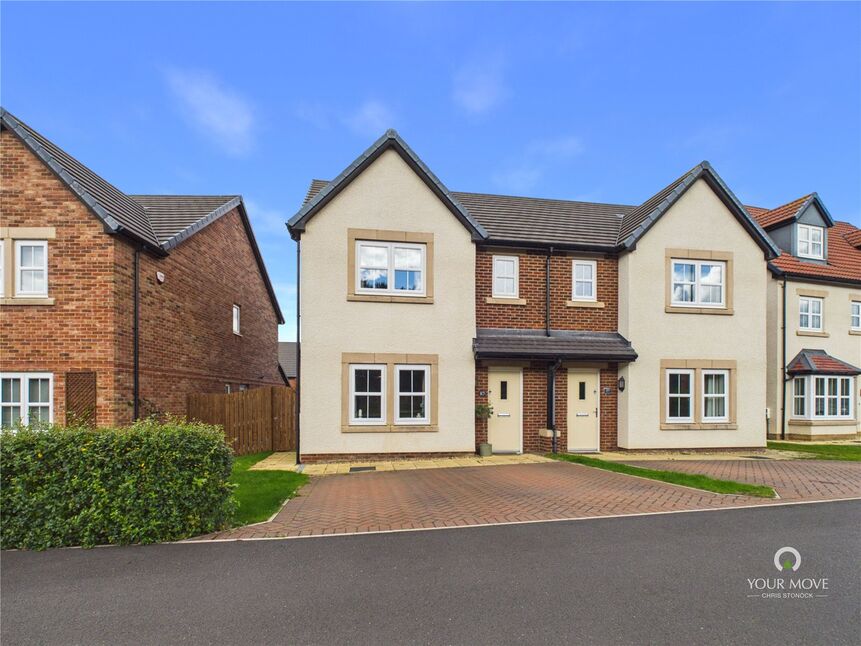 Main image of 3 bedroom Semi Detached House for sale, Watson Road, Callerton, Tyne and Wear, NE5