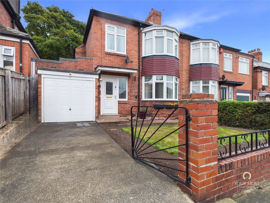 Main image of 3 bedroom Semi Detached House for sale, The Fellway, Newcastle upon Tyne, Tyne and Wear, NE5