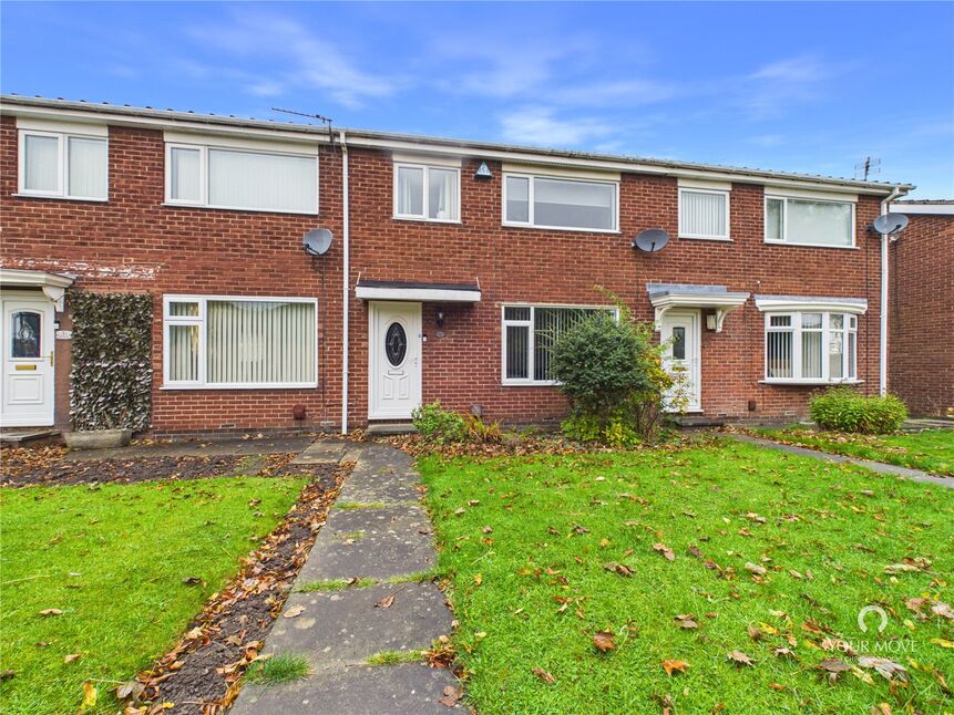 Main image of 3 bedroom Mid Terrace House for sale, Juniper Walk, Newcastle upon Tyne, Tyne and Wear, NE5