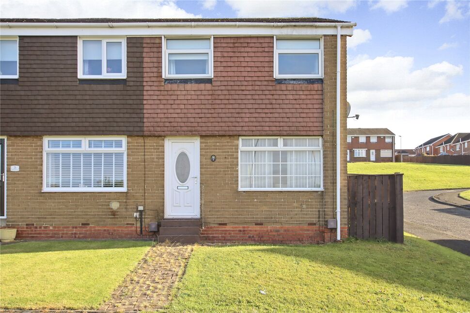 Main image of 3 bedroom End Terrace House for sale, Helmsley Close, Houghton Le Spring, Tyne and Wear, DH4