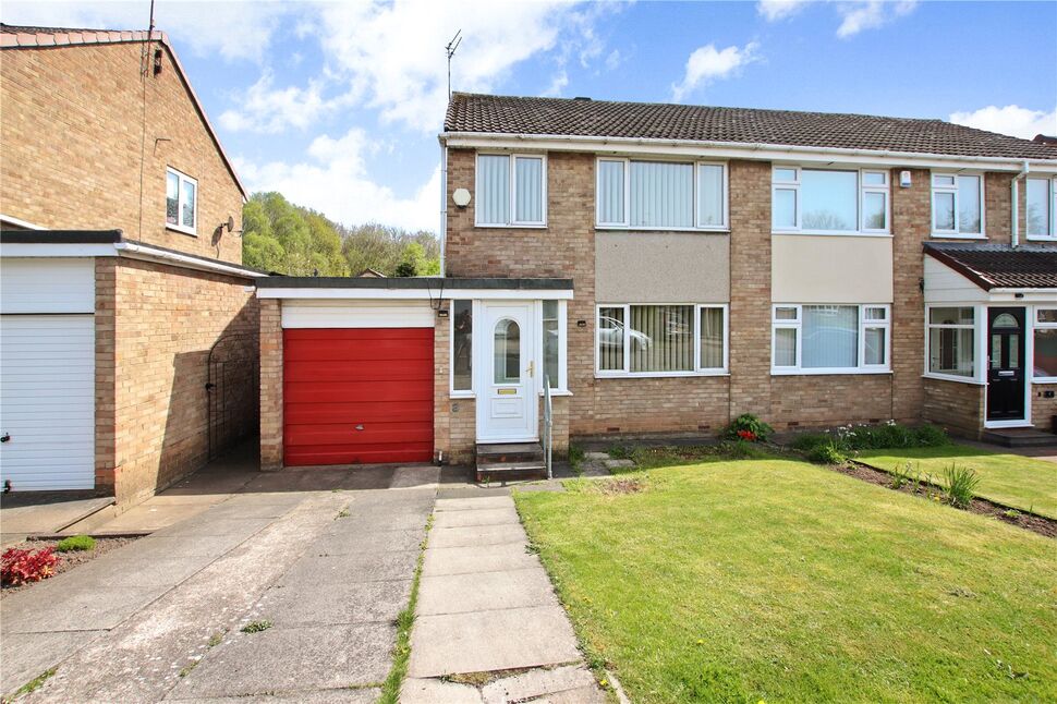 Main image of 3 bedroom Semi Detached House for sale, Burnhope Road, Washington, Tyne and Wear, NE38