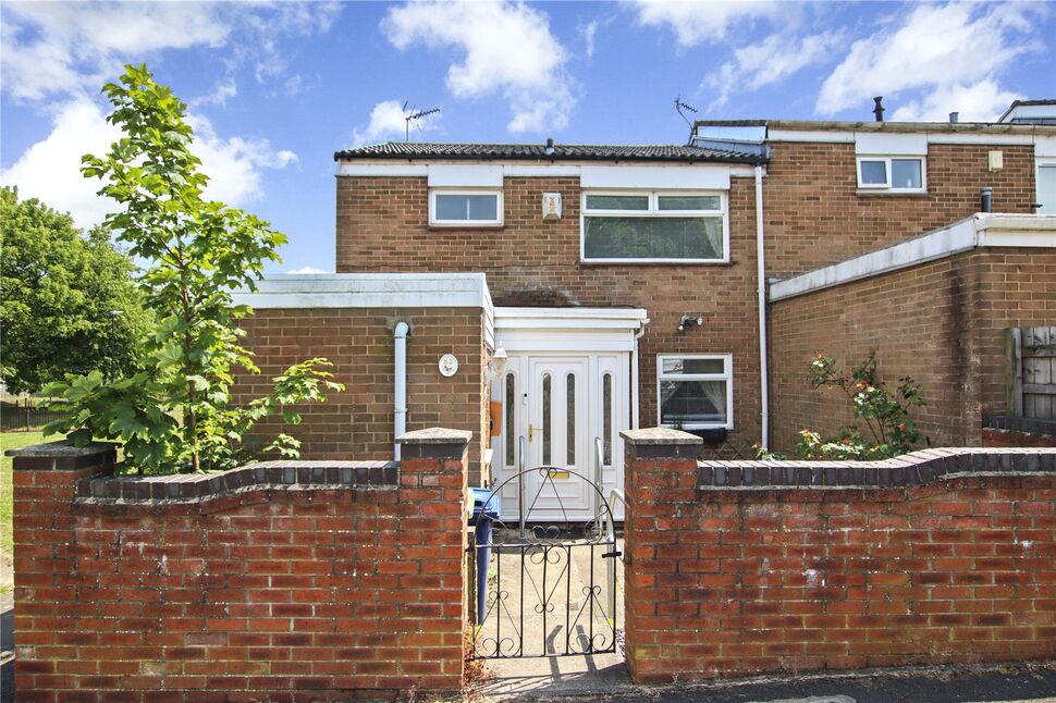 Main image of 3 bedroom End Terrace House for sale, Wellburn Road, Washington, Tyne and Wear, NE37