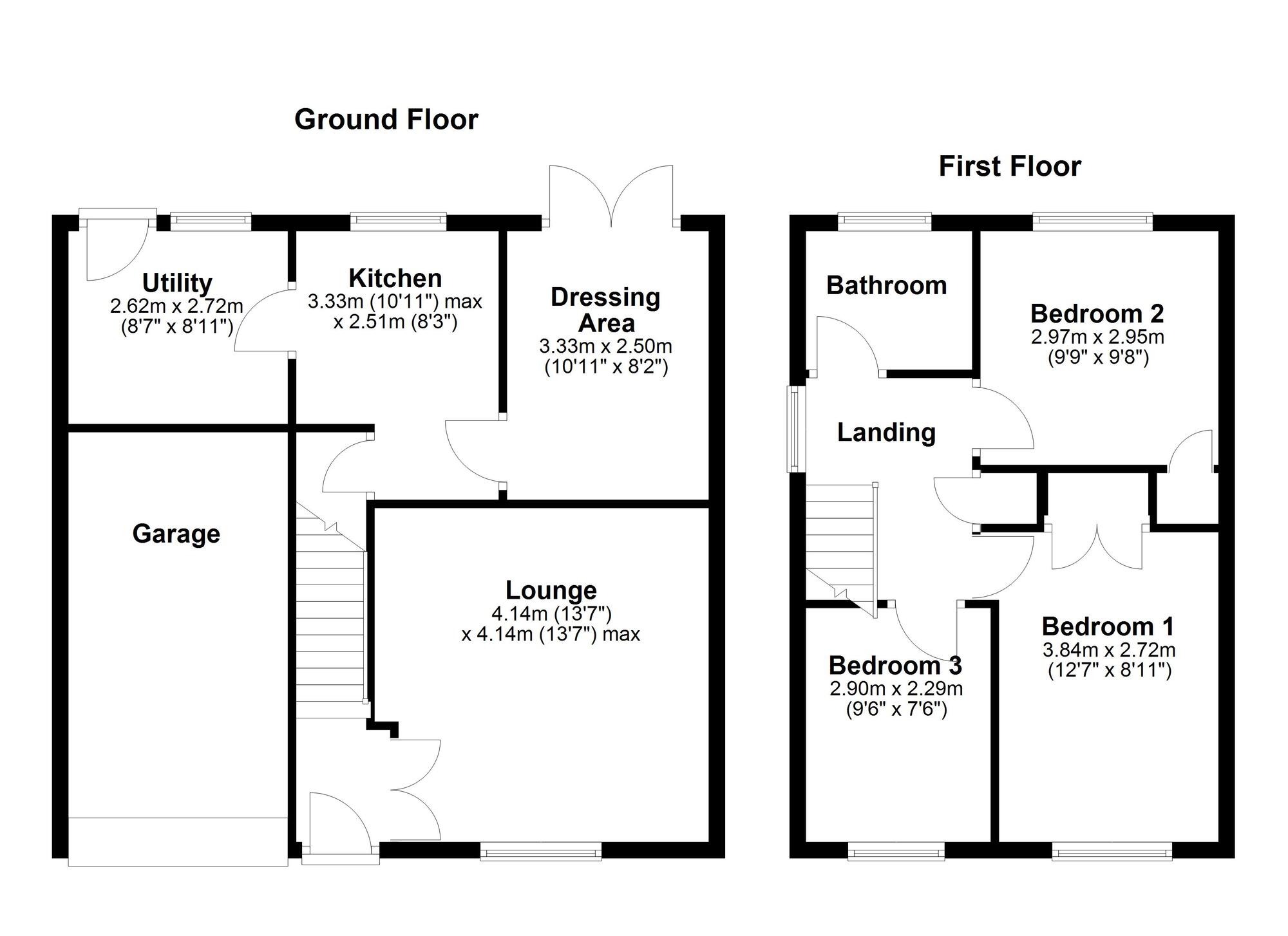 Floorplan of 3 bedroom Detached House for sale, Hargill Drive, Rickleton, Washington, NE38