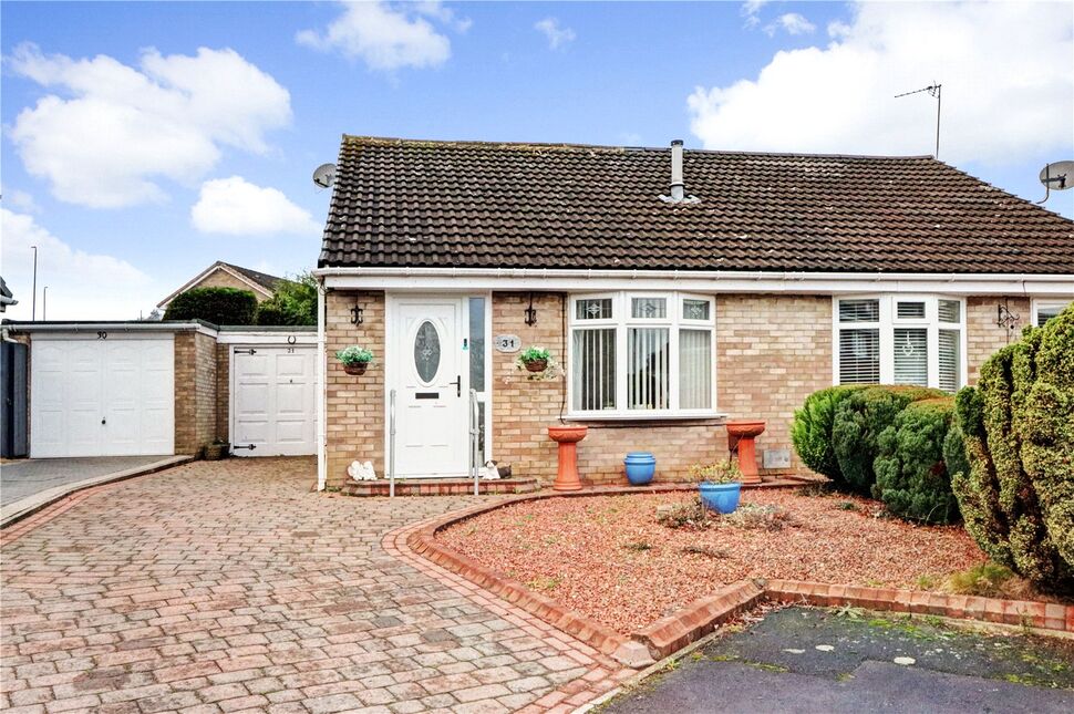 Main image of 2 bedroom Semi Detached Bungalow for sale, Berwick, Washington, Tyne and Wear, NE38