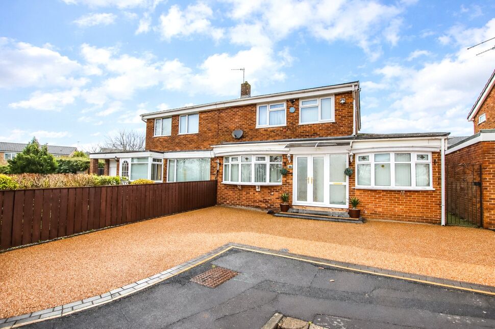 Main image of 4 bedroom Semi Detached House for sale, Grizedale, Albany, Tyne and Wear, NE37