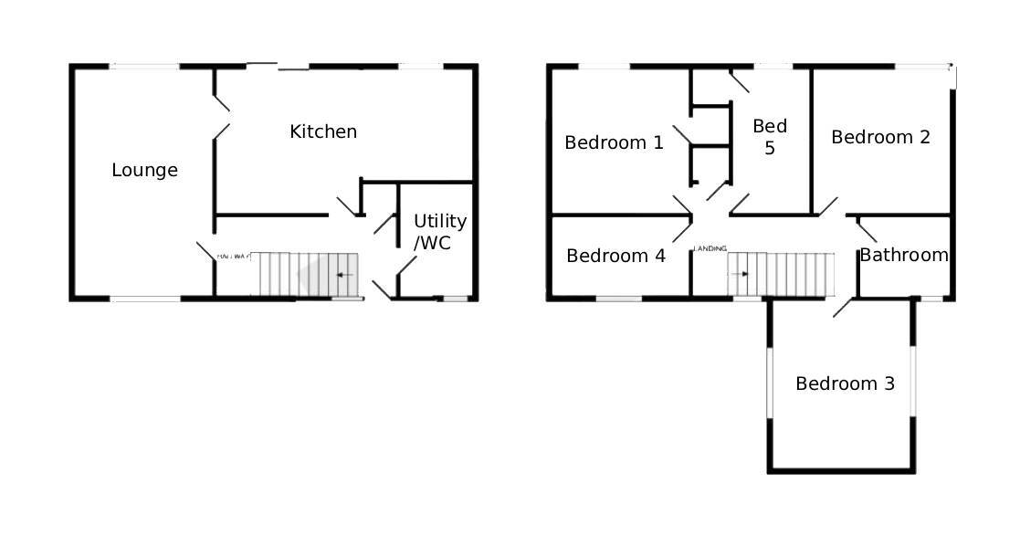Floorplan of 5 bedroom Semi Detached House for sale, Wigeon Close, Washington, Tyne and Wear, NE38