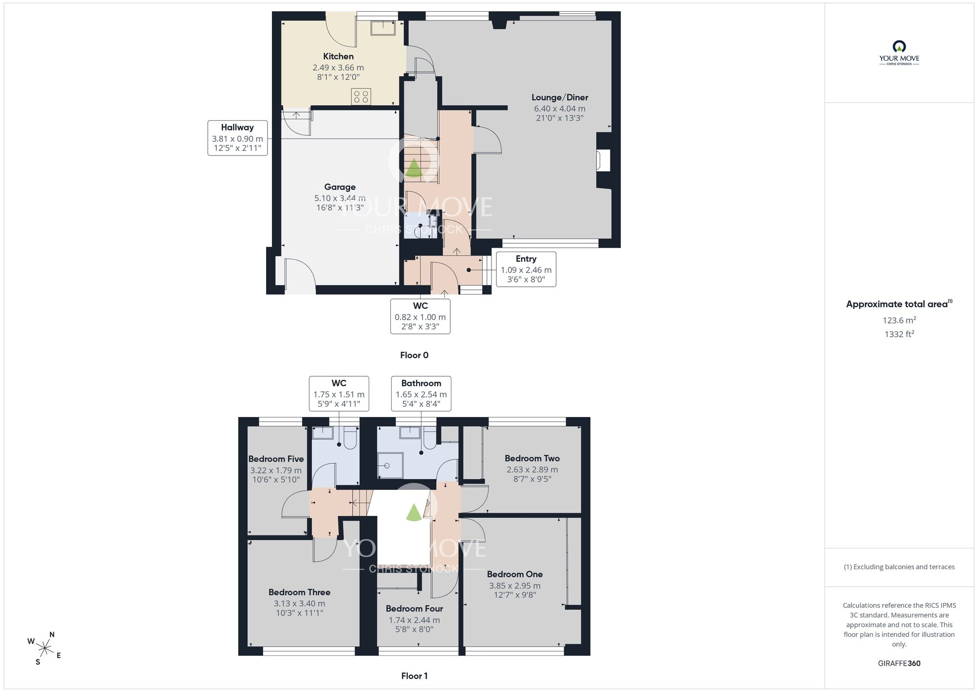 Floorplan of 5 bedroom Semi Detached House for sale, Brockenhurst Drive, Sunderland, Tyne and Wear, SR4