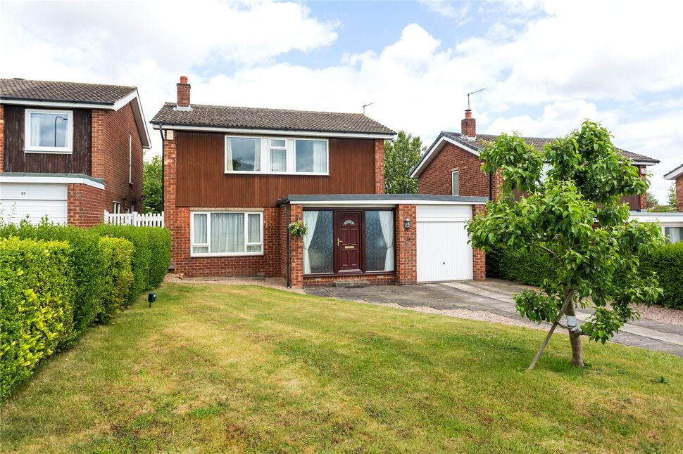 Main image of 3 bedroom Detached House for sale, Manor Heath, Copmanthorpe, North Yorkshire, YO23