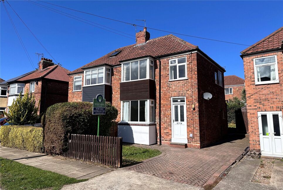 Main image of 3 bedroom Semi Detached House for sale, Kilburn Road, York, North Yorkshire, YO10