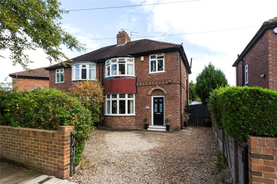 Main image of 3 bedroom Semi Detached House for sale, Hamilton Drive West, York, North Yorkshire, YO24