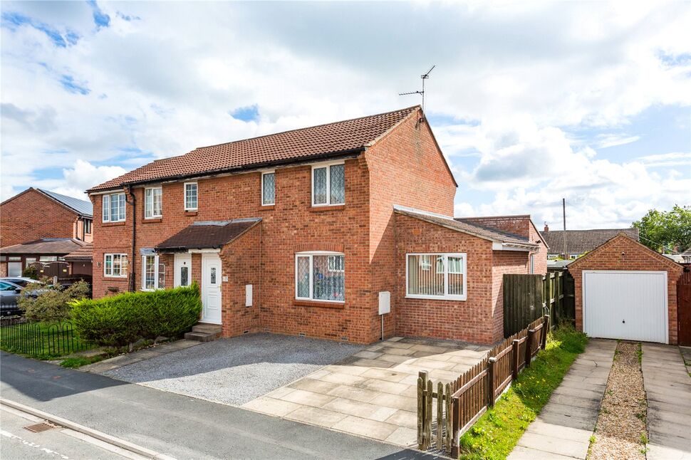Main image of 3 bedroom Semi Detached House for sale, Middlecroft Drive, Strensall, North Yorkshire, YO32