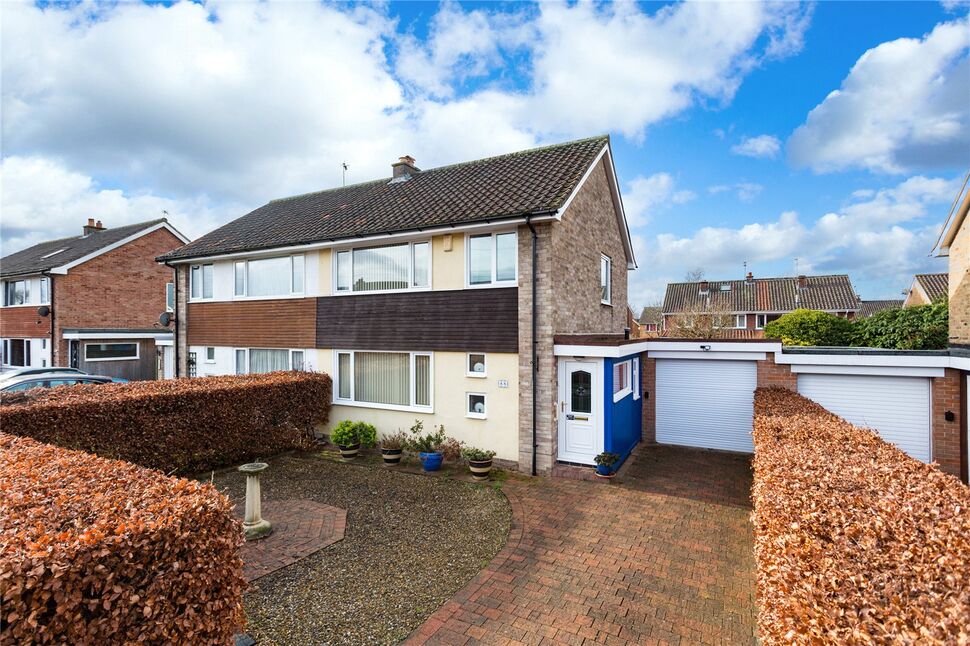 Main image of 3 bedroom Semi Detached House for sale, Bramley Garth, York, North Yorkshire, YO31