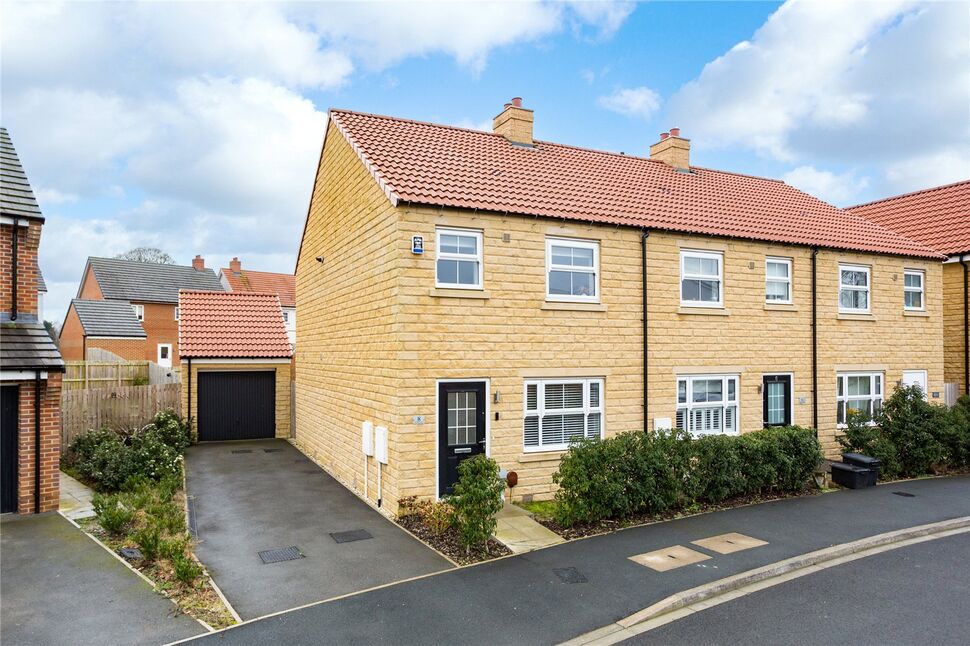 Main image of 3 bedroom End Terrace House for sale, Medley Road, Upper Poppleton, North Yorkshire, YO26