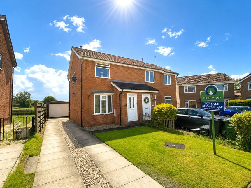 Main image of 2 bedroom Semi Detached House for sale, Ryecroft, Strensall, North Yorkshire, YO32
