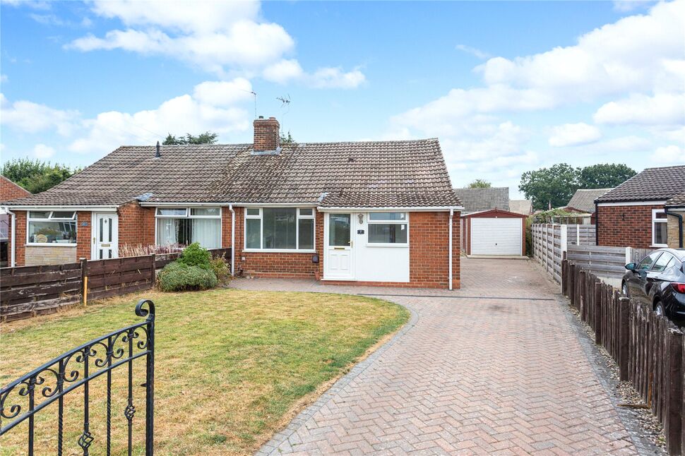 Main image of 2 bedroom Semi Detached Bungalow for sale, Wood Way, Huntington, North Yorkshire, YO32