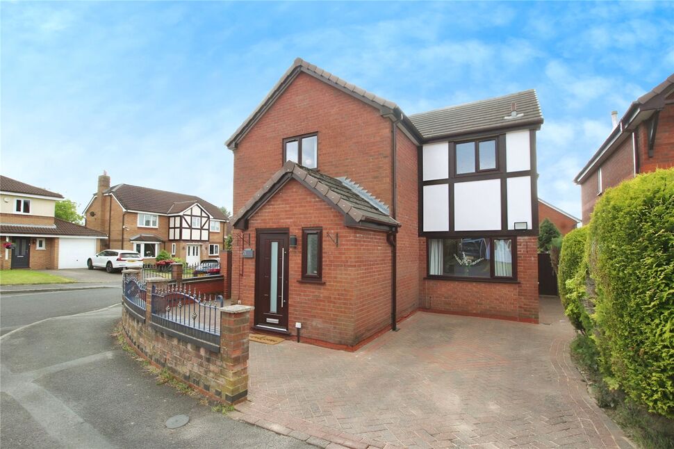 Main image of 4 bedroom Detached House for sale, Burghley Drive, Radcliffe, Greater Manchester, M26