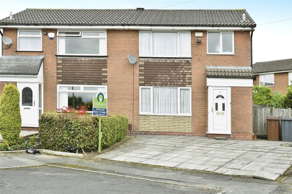 Main image of 3 bedroom Semi Detached House for sale, Calf Hey Close, Radcliffe, Greater Manchester, M26