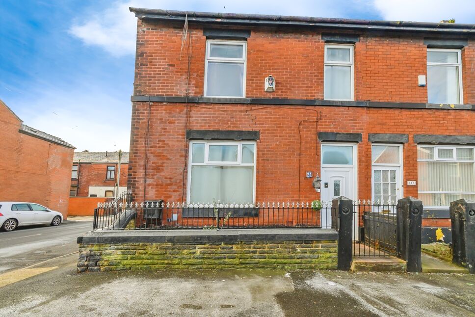 Main image of 2 bedroom End Terrace House for sale, Wolsey Street, Radcliffe, Greater Manchester, M26
