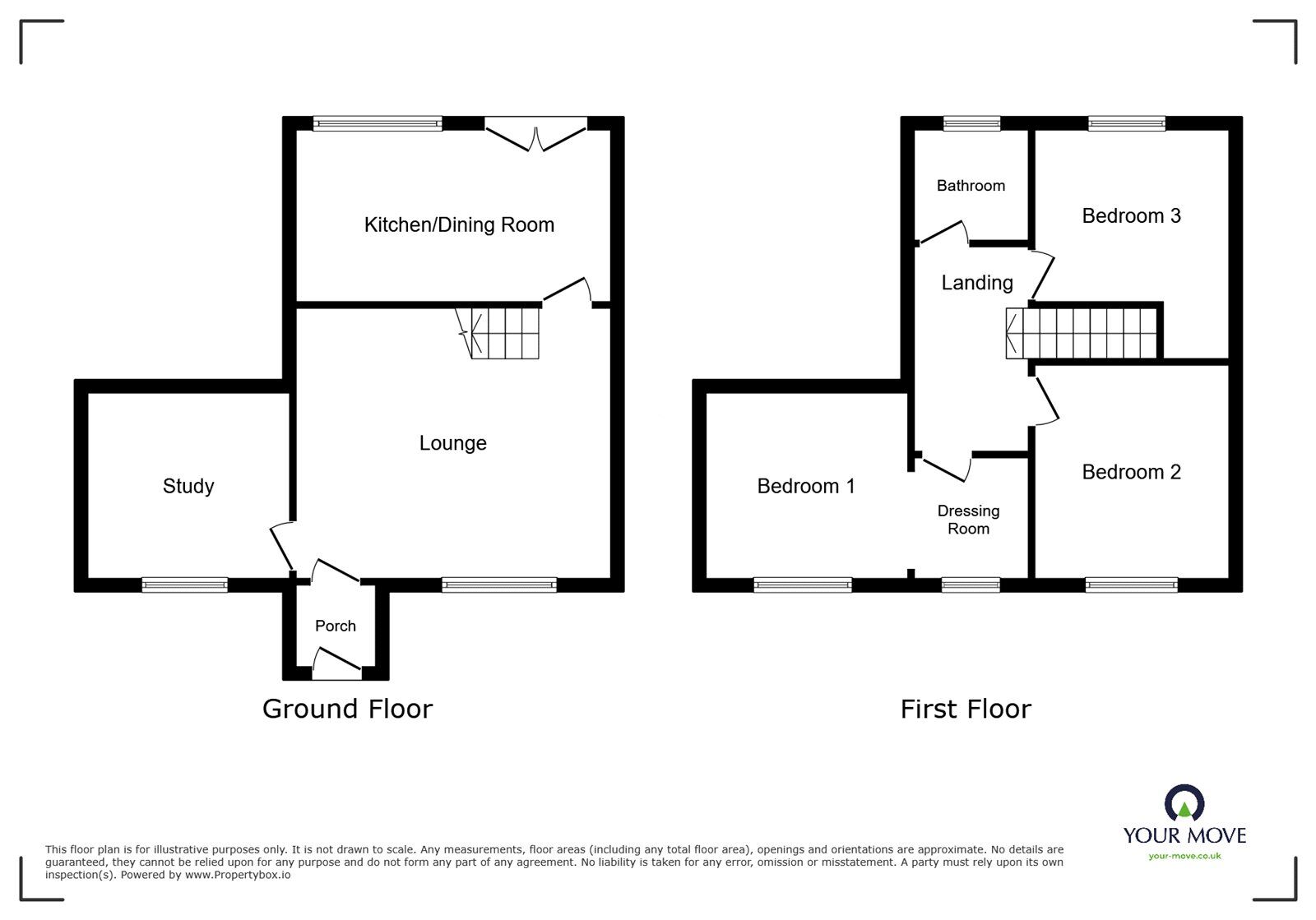 Floorplan of 3 bedroom Semi Detached House for sale, Ringley Meadows, Radcliffe, Greater Manchester, M26