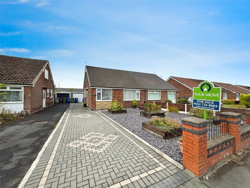 Main image of 2 bedroom Semi Detached Bungalow for sale, Countess Lane, Radcliffe, Greater Manchester, M26
