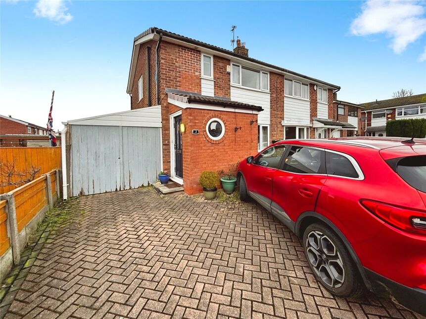 Main image of 3 bedroom Semi Detached House for sale, Edgemoor Close, Radcliffe, Greater Manchester, M26