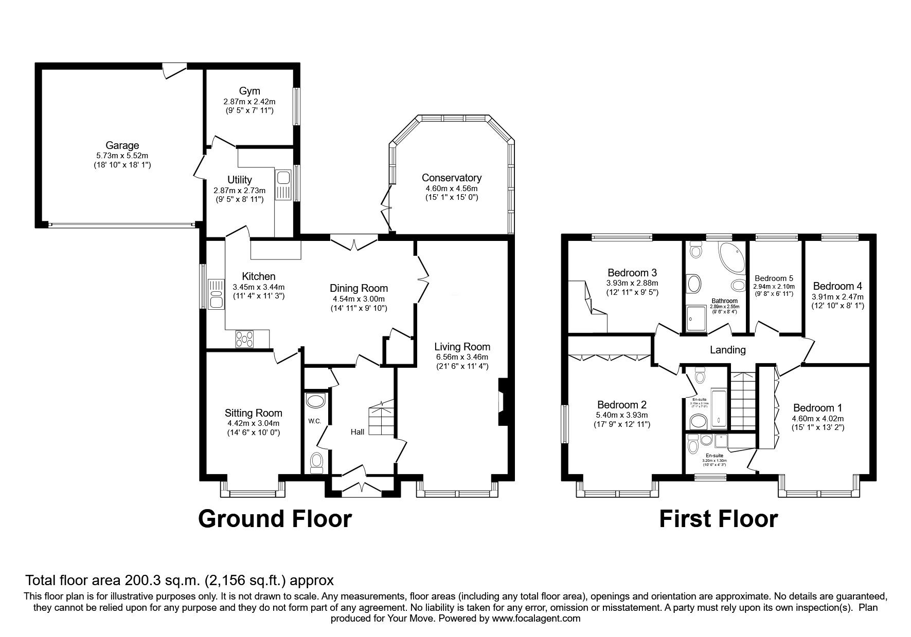 Floorplan of 5 bedroom Detached House for sale, Hardwick Close, Radcliffe, Greater Manchester, M26