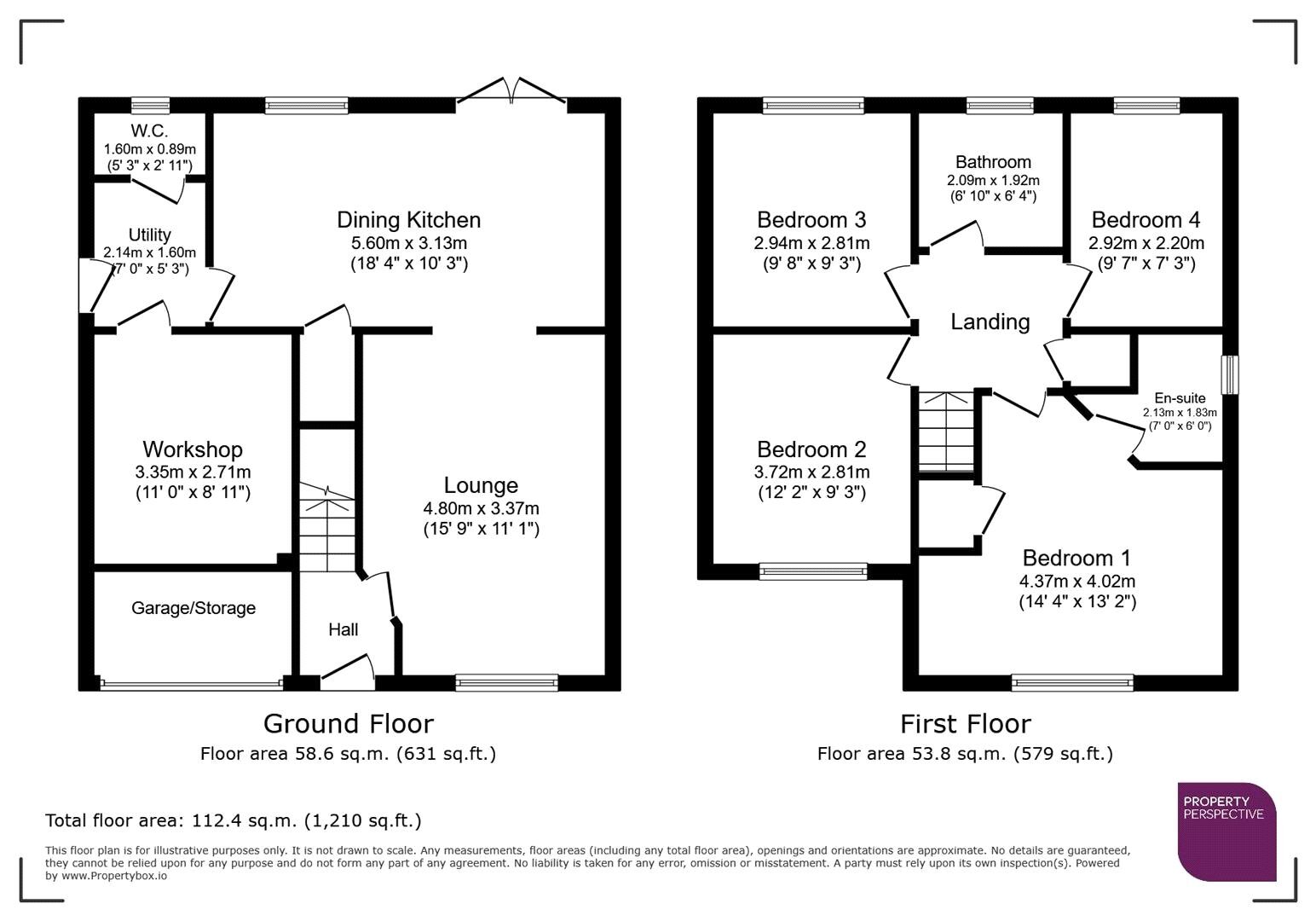 Floorplan of 4 bedroom Detached House for sale, Halls Close, Radcliffe, Greater Manchester, M26
