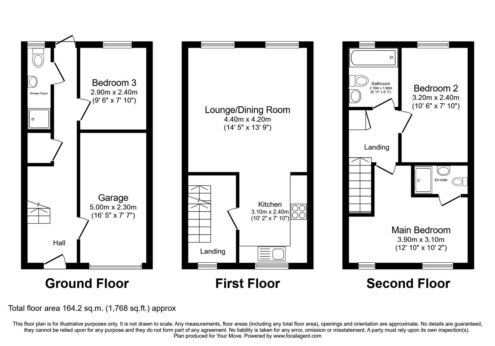 Floorplan of 4 bedroom House for sale, Mulberry Close, Radcliffe, Manchester, M26