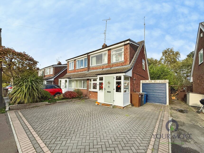Main image of 3 bedroom Semi Detached House for sale, Nuttall Avenue, Whitefield, Greater Manchester, M45