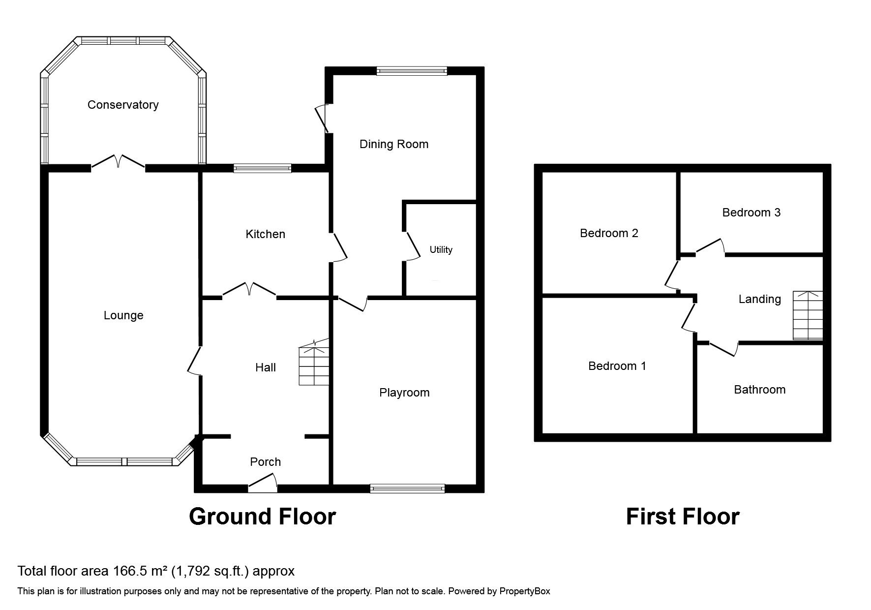 Floorplan of 3 bedroom Semi Detached House for sale, Wigmore Road, Rainham, Kent, ME8