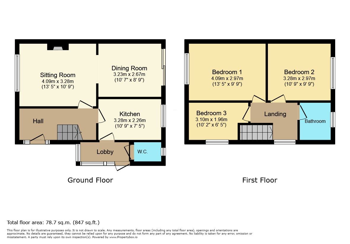 Floorplan of 3 bedroom Semi Detached House for sale, Ripon Close, Rainham, Kent, ME8