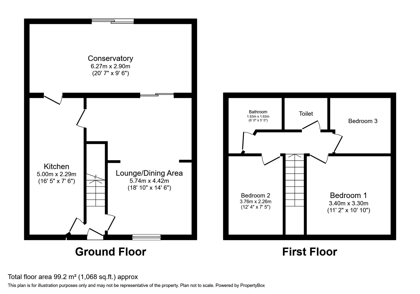 3 bedroom Mid Terrace House for sale, Pennant Road, Rochester, ME1 £