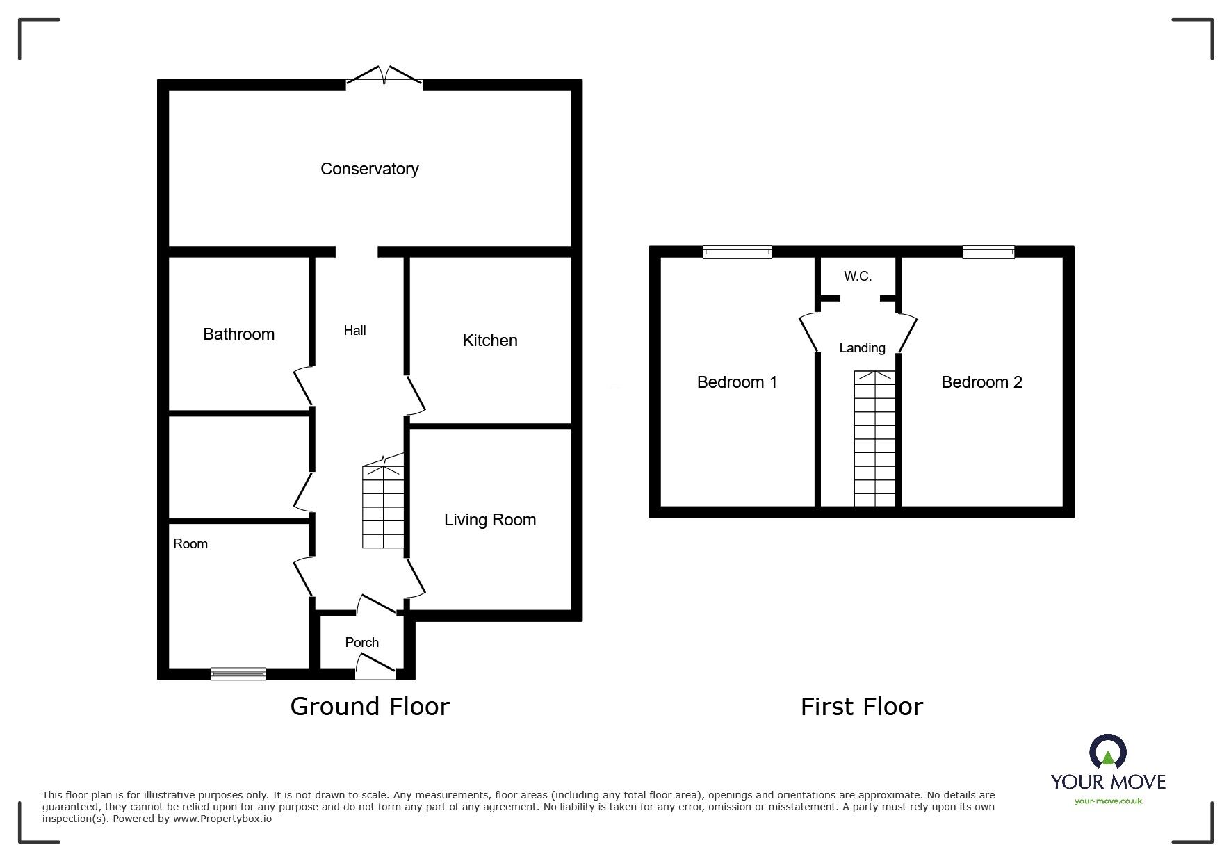 Floorplan of 3 bedroom Semi Detached House to rent, Bush Road, Cuxton, Kent, ME2