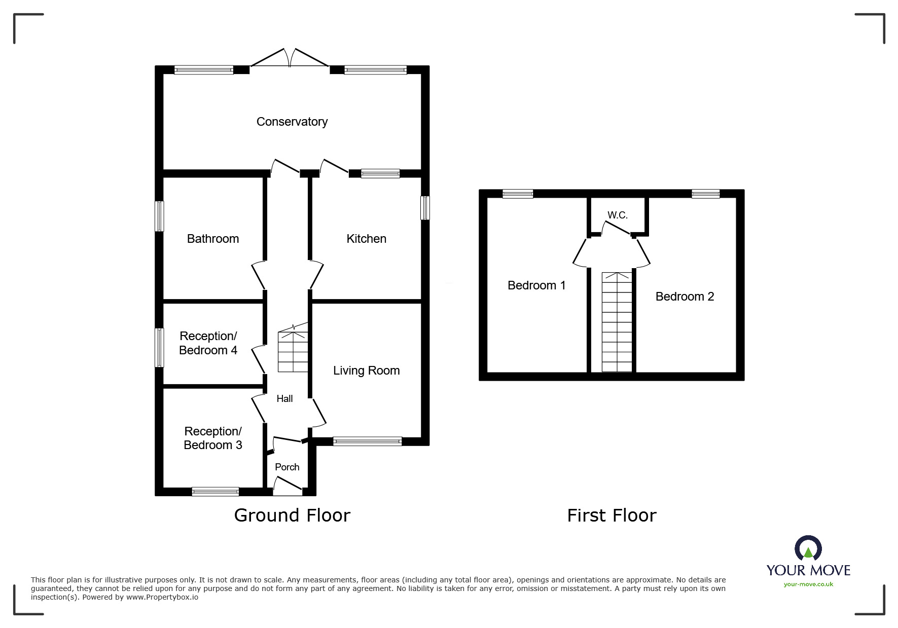Floorplan of 3 bedroom Semi Detached House to rent, Bush Road, Cuxton, Kent, ME2