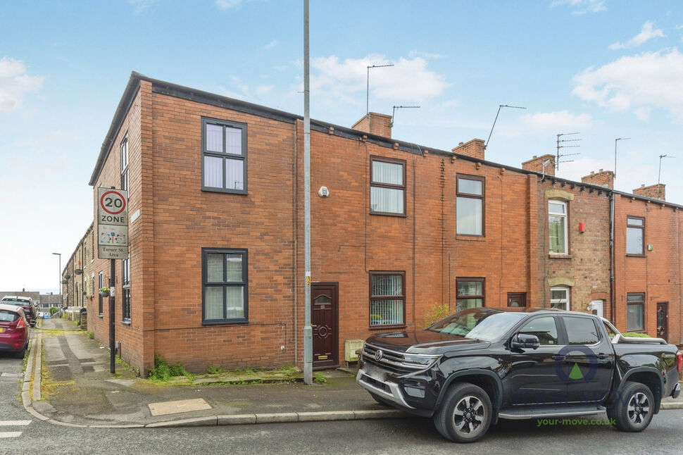 Main image of 2 bedroom Mid Terrace House for sale, Dunham Street, Lees, Oldham, OL4