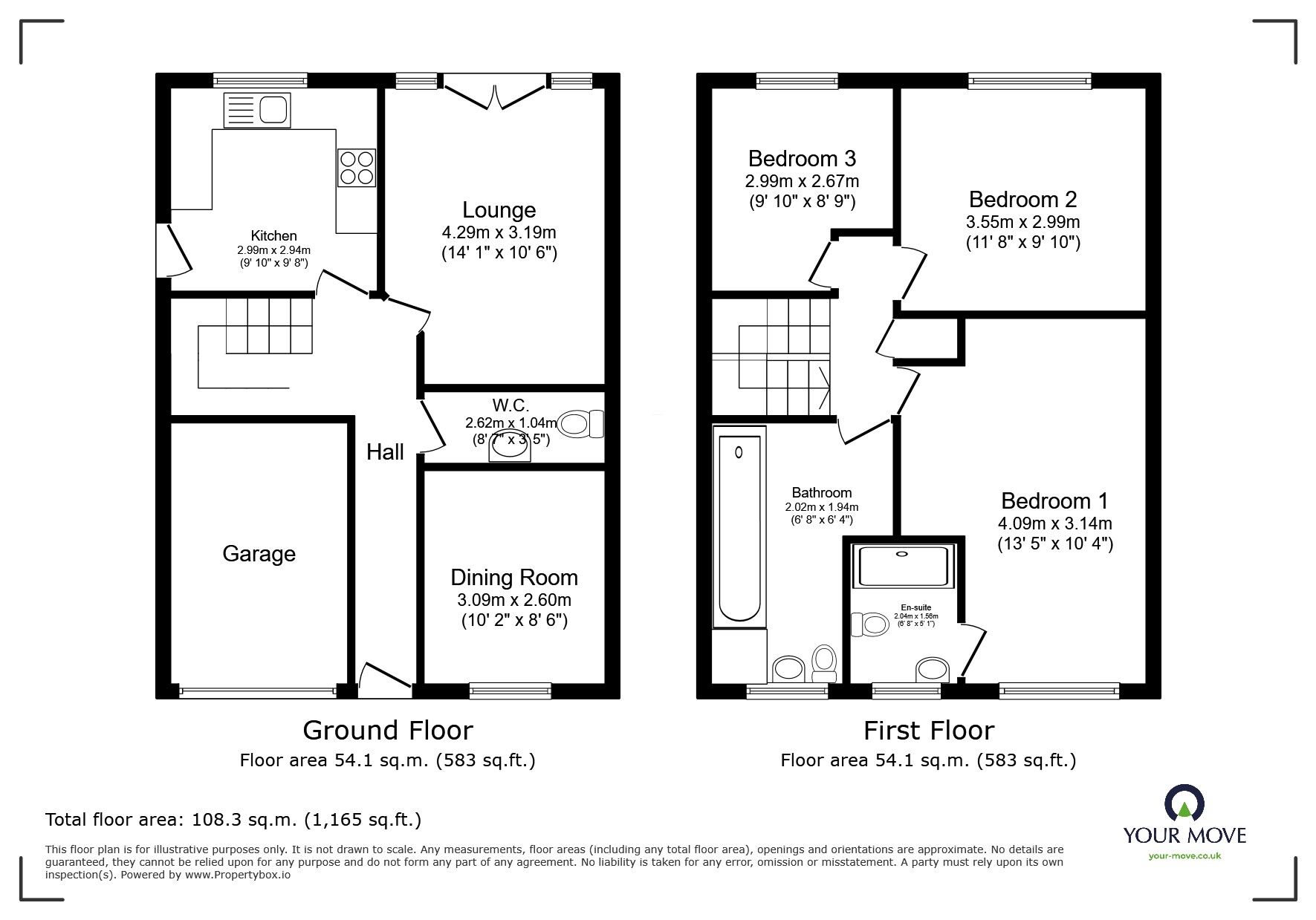 Floorplan of 3 bedroom Detached House for sale, Dunnderdale Hill, Middleton, Greater Manchester, M24