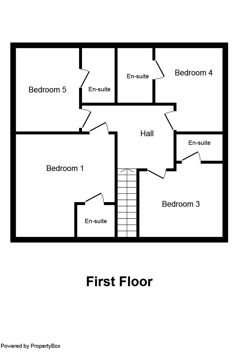 Floorplan of 1 bedroom Detached Property to rent, Penwell Fold, Oldham, Greater Manchester, OL1