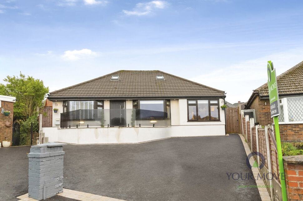 Main image of 4 bedroom Detached Bungalow for sale, Sholver Hill Close, Oldham, Greater Manchester, OL1