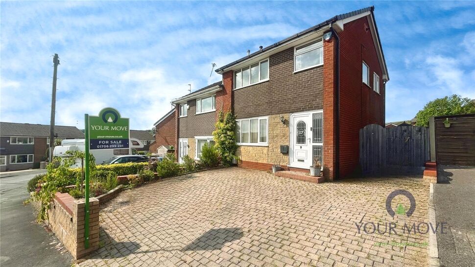 Main image of 3 bedroom Semi Detached House for sale, Harewood Road, Shaw, Greater Manchester, OL2