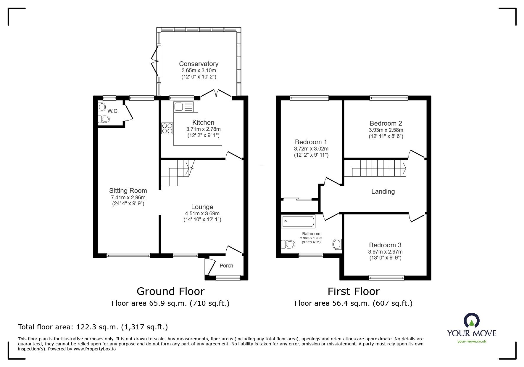 Floorplan of 3 bedroom Semi Detached House for sale, James Road, Shaw, Greater Manchester, OL2