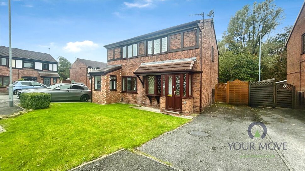 Main image of 2 bedroom Semi Detached House for sale, Crossfield Close, Shaw, Greater Manchester, OL2